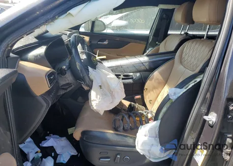 2021 Hyundai Santa Fe Calligraphy из США, поврежденный, VIN 5NMS5DAL3MH365854